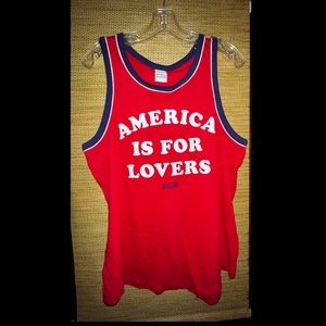 America is for Lovers tank
